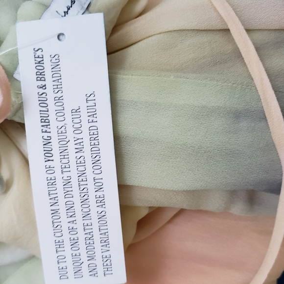 YF&B whimsical trapeze full length summer dress XS - Picture 6 of 8